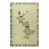 Esprit Home Tapis enfant Dragon & Castle - Fibres synthétiques - Vert - 170 x 240 cm