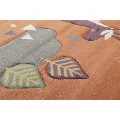 Esprit Home Tapis enfant Sunny Unicorn - Fibres synthétiques - Orange - 120 x 170 cm -Tapis enfant Soldes 1000240585 210329 08523702559 DETAILS P000000001000240585