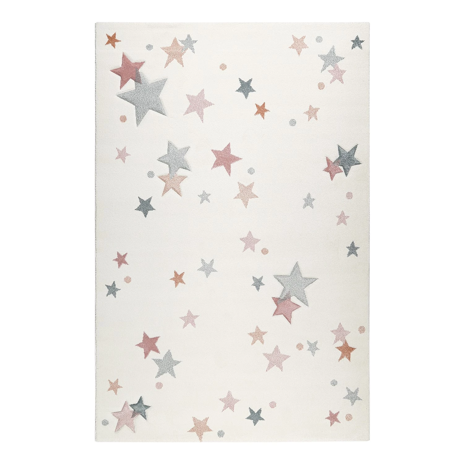 Esprit Home Tapis enfant Jonne - Fibres synthétiques - Blanc - 160 x 225 cm 1 Esprit Home Tapis enfant Jonne - Fibres synthétiques - Blanc - 160 x 225 cm