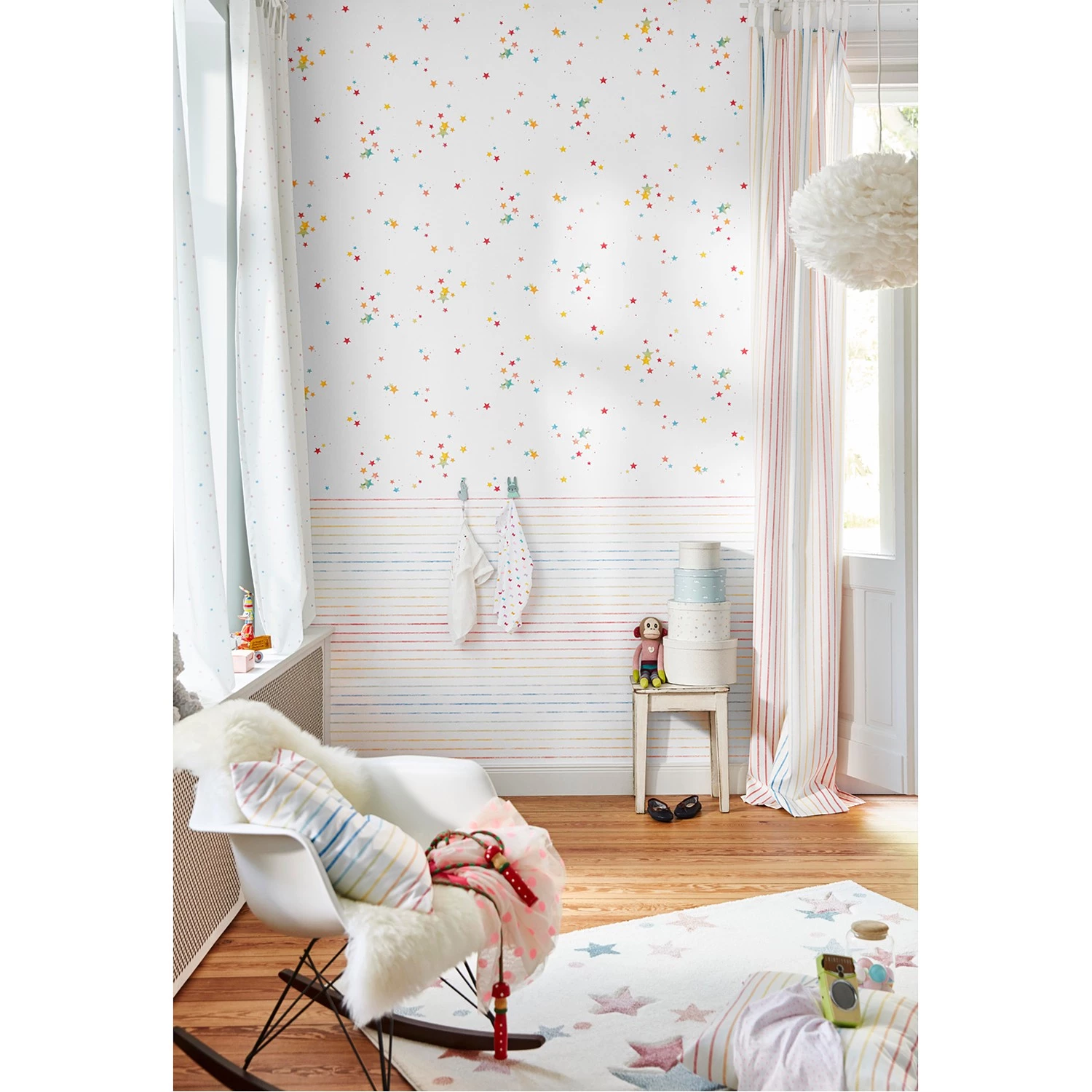 Esprit Home Tapis enfant Jonne - Fibres synthétiques - Blanc - 160 x 225 cm 4 Esprit Home Tapis enfant Jonne - Fibres synthétiques - Blanc - 160 x 225 cm – Image 4