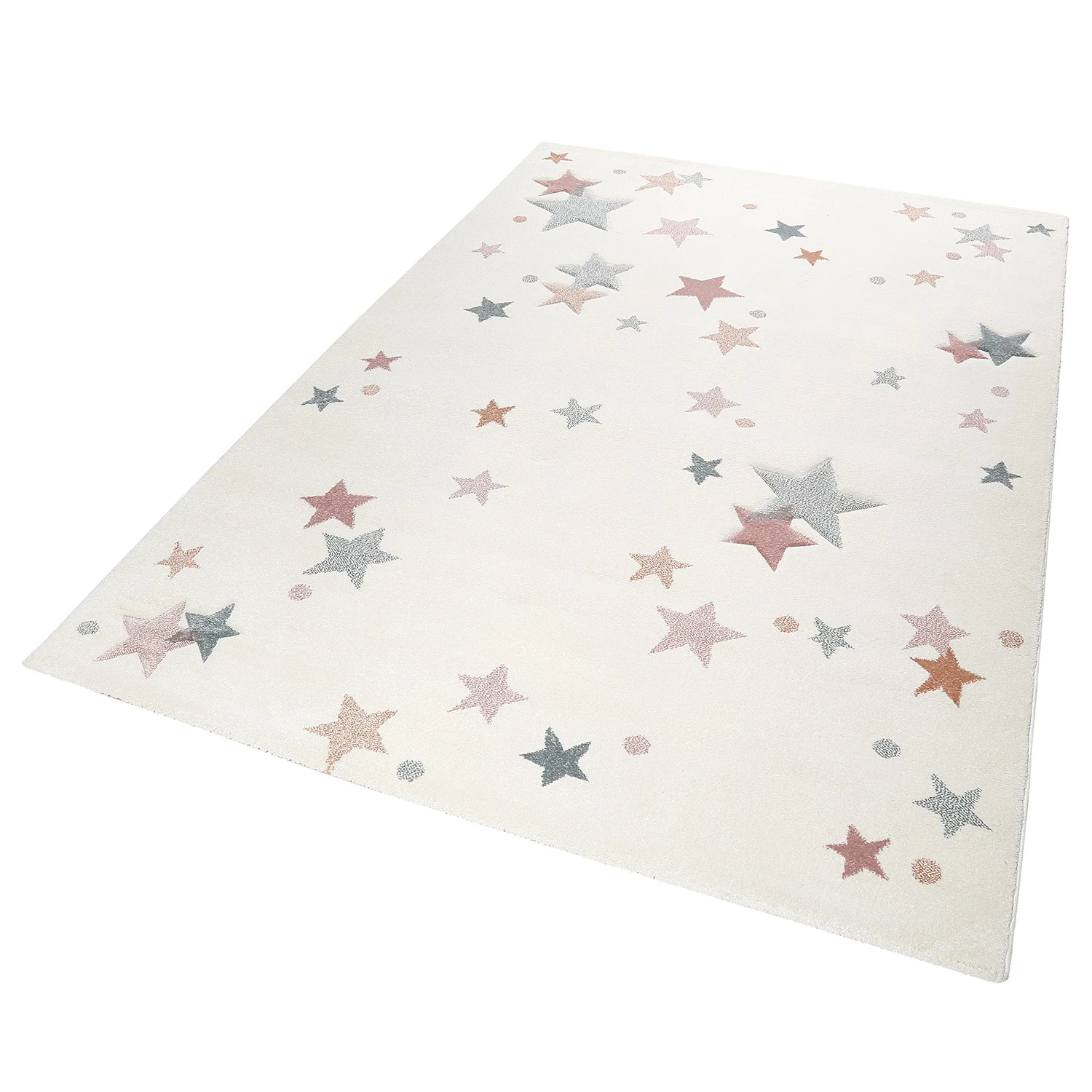 Esprit Home Tapis enfant Jonne - Fibres synthétiques - Blanc - 160 x 225 cm 6 Esprit Home Tapis enfant Jonne - Fibres synthétiques - Blanc - 160 x 225 cm – Image 6