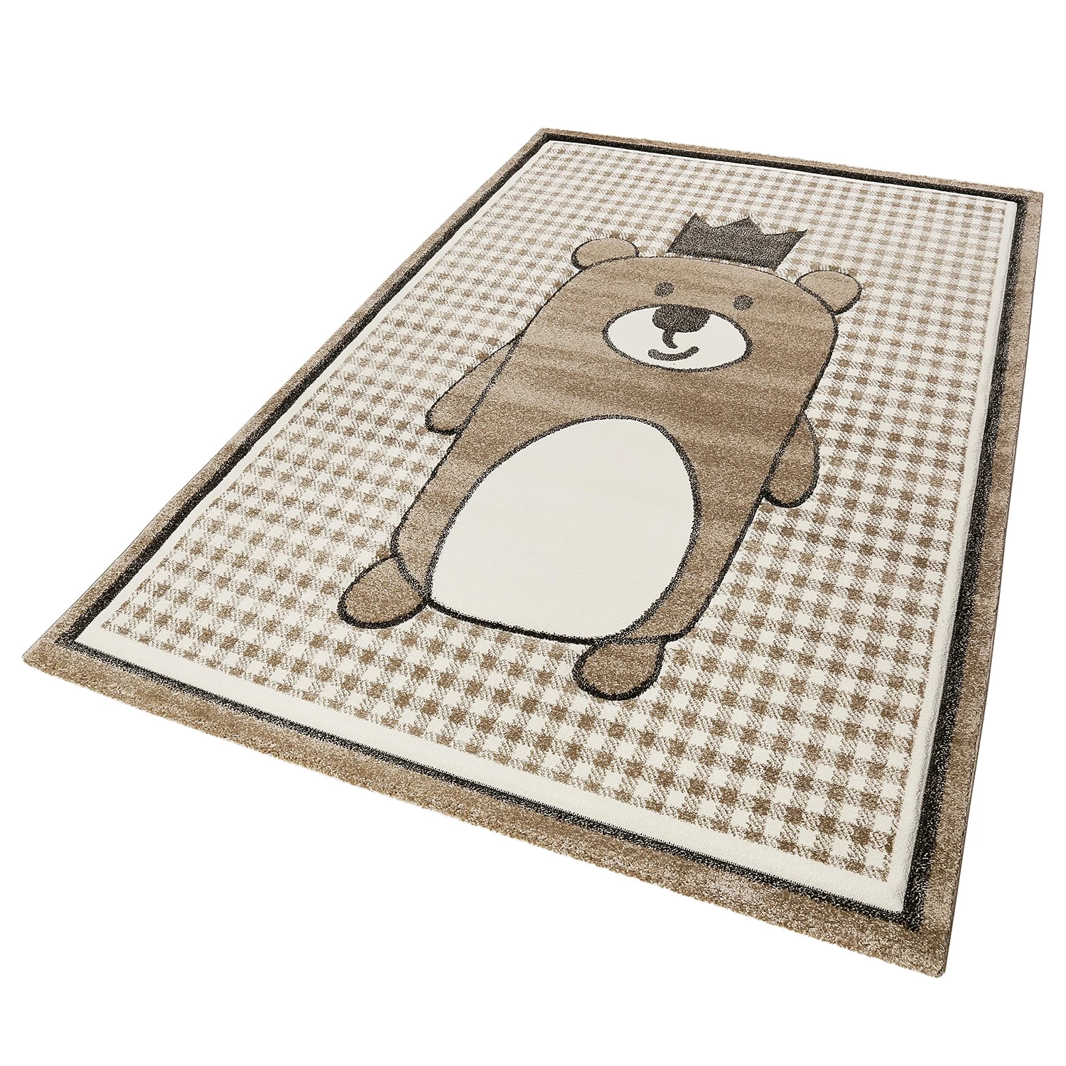 Esprit Home Tapis enfant Henry - Fibres synthétiques - Gris - 80 x 150 cm 2 Esprit Home Tapis enfant Henry - Fibres synthétiques - Gris - 80 x 150 cm – Image 2