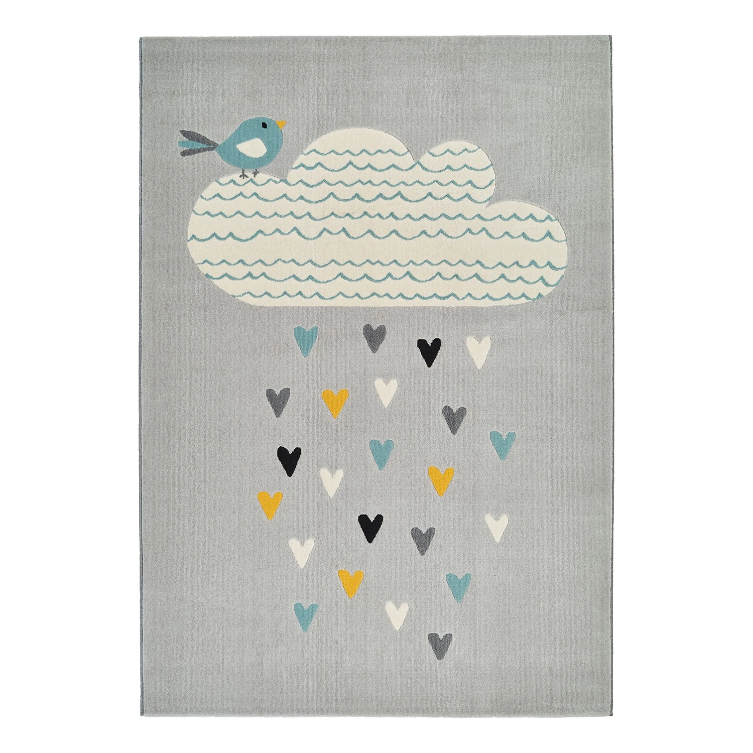 Zala Living Tapis enfant Lovely Rainfall - Polypropylène - Gris 1 Zala Living Tapis enfant Lovely Rainfall - Polypropylène - Gris