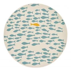 Zala Living Tapis enfant One & Only - Polypropylène - Crème / Bleu clair