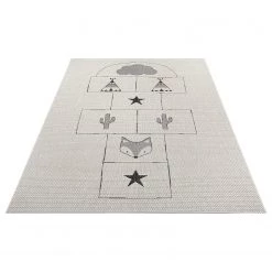 Top Square Tapis enfant Boulin - Polypropylène - Crème - 200 x 290 cm -Tapis enfant Soldes 1000247100 210305 13321500948 DETAILS P000000001000247100
