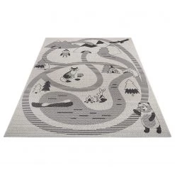 Top Square Tapis enfant Douelle - Polypropylène - Crème / Noir - 200 x 290 cm -Tapis enfant Soldes 1000247123 210305 13322301036 DETAILS P000000001000247123