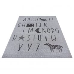 Top Square Tapis enfant Auzay I - Polypropylène - Argenté / Gris - 200 x 290 cm -Tapis enfant Soldes 1000247156 210305 13323401164 DETAILS P000000001000247156