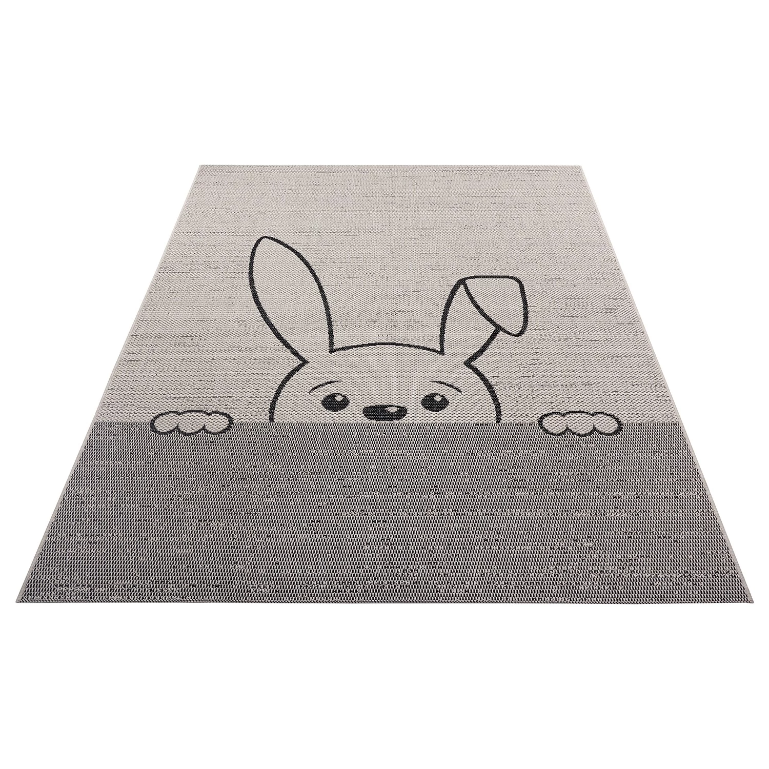 Top Square Tapis enfant Bonnay - Polypropylène - Crème / Noir - 120 x 170 cm 3 Top Square Tapis enfant Bonnay - Polypropylène - Crème / Noir - 120 x 170 cm – Image 3