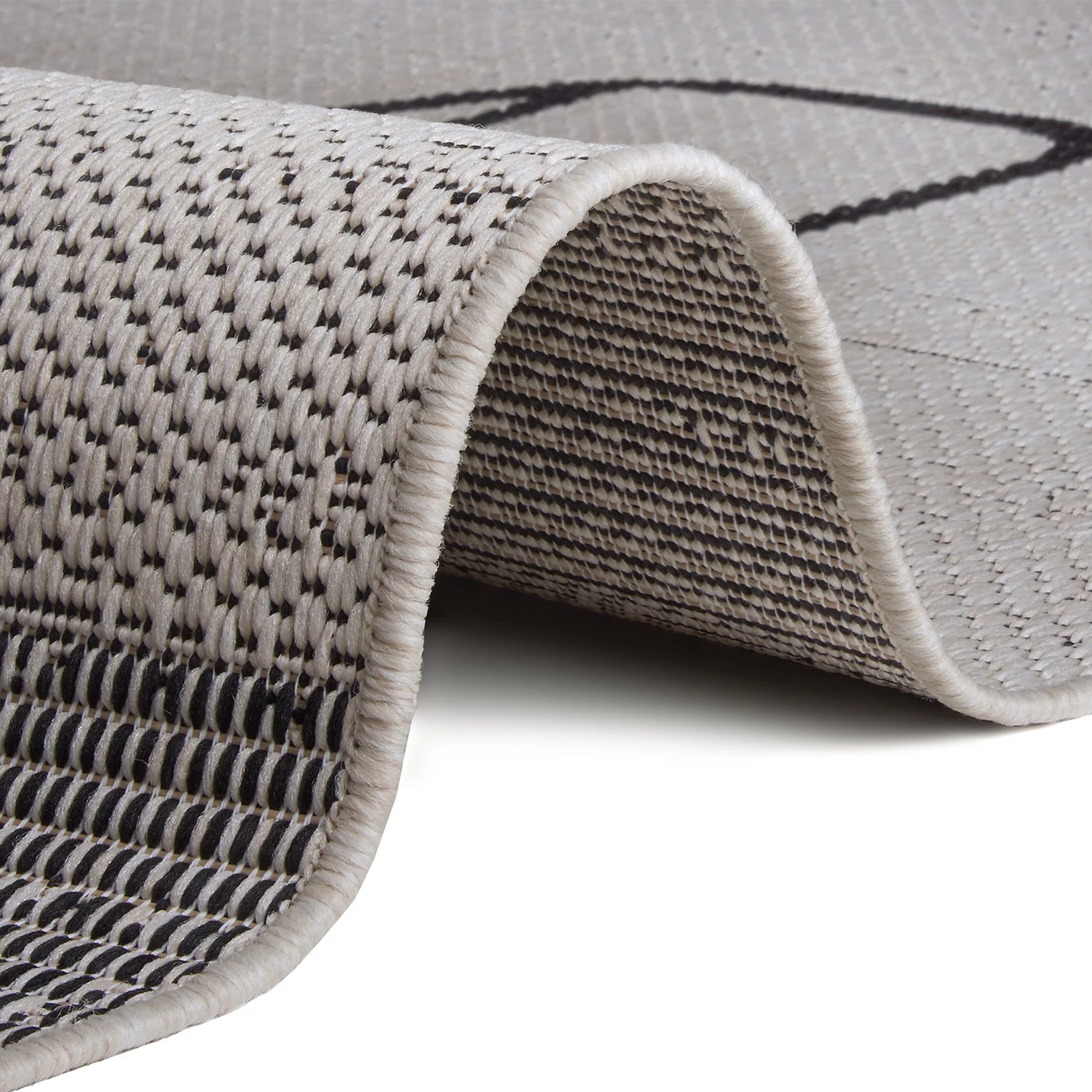 Top Square Tapis enfant Bonnay - Polypropylène - Crème / Noir - 120 x 170 cm 4 Top Square Tapis enfant Bonnay - Polypropylène - Crème / Noir - 120 x 170 cm – Image 4