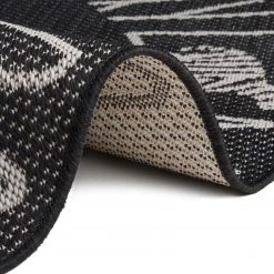 Top Square Tapis enfant Auzay II - Polypropylène - Noir - Diamètre : 160 cm -Tapis enfant Soldes 1000247220 210305 13331101411 DETAILS P000000001000247220