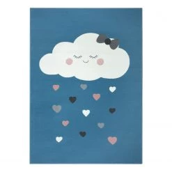Hanse Home Tapis enfant Lovely Sky - Polypropylène - Bleu ciel - 160 x 220 cm