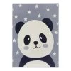 Hanse Home Tapis enfant Panda Pepples - Polypropylène - Gris - 120 x 170 cm