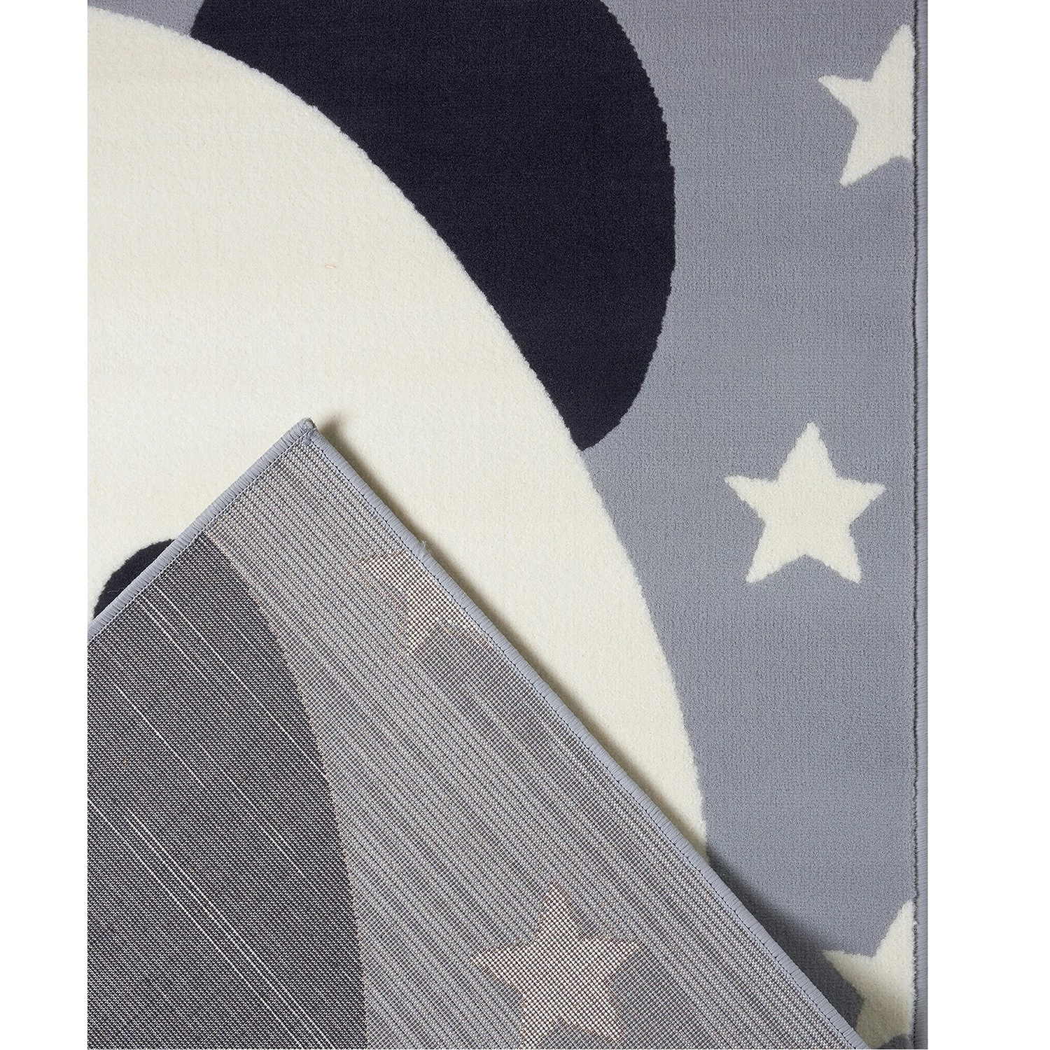 Hanse Home Tapis enfant Panda Pepples - Polypropylène - Gris - 120 x 170 cm 3 Hanse Home Tapis enfant Panda Pepples - Polypropylène - Gris - 120 x 170 cm – Image 3