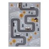 Hanse Home Tapis enfant Dream Street - Polypropylène - Gris lumineux - 120 x 170 cm