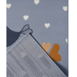 Hanse Home Tapis enfant Love Birds - Polypropylène - Gris lumineux - 120 x 170 cm -Tapis enfant Soldes 1000250408 210311 14361200166 DETAILS P000000001000250408