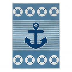 Hanse Home Tapis enfant Take a Cruise - Polypropylène - Bleu - 120 x 170 cm