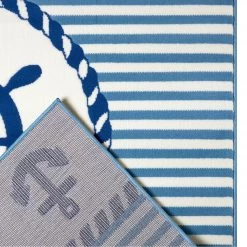 Hanse Home Tapis enfant Sail Away - Polypropylène - Bleu - 80 x 150 cm -Tapis enfant Soldes 1000250437 210311 14361500253 DETAILS P000000001000250437
