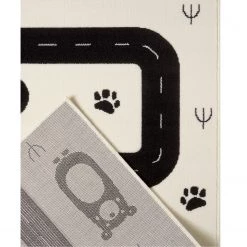 Hanse Home Tapis enfant Avenue - Polypropylène - Crème / Noir - 80 x 150 cm -Tapis enfant Soldes 1000250438 210311 14361500256 DETAILS P000000001000250438