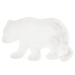 Kayoom Tapis enfant Lovely Kids 225 Bear - Fibres synthétiques - Blanc