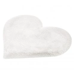 Kayoom Tapis enfant Lovely Kids 1225 Heart - Fibres synthétiques - Blanc -Tapis enfant Soldes 1000251798 210413 14411301771 DETAILS P000000001000251798
