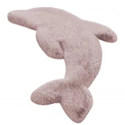 Kayoom Tapis enfant Lovely Kids 925 Dolphin - Fibres synthétiques - Rose -Tapis enfant Soldes 1000251803 210413 14411601794 DETAILS P000000001000251803