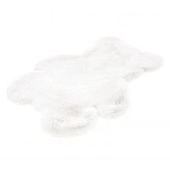 Kayoom Tapis enfant Lovely Kids 825 Teddy - Fibres synthétiques - Blanc -Tapis enfant Soldes 1000251840 210413 14413401977 DETAILS P000000001000251840