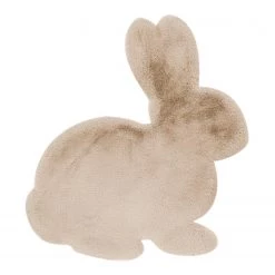 Kayoom Tapis enfant Lovely Kids 725 Rabbit - Fibres synthétiques - Crème
