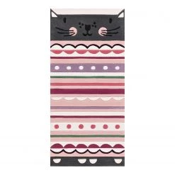 Kayoom Tapis enfant Joy Cat - Acrylique - Multicolore