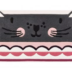 Kayoom Tapis enfant Joy Cat - Acrylique - Multicolore -Tapis enfant Soldes 1000253489 210323 15344400307 DETAILS P000000001000253489