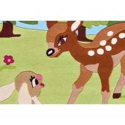 Kayoom Tapis enfant Joy Deer - Acrylique - Multicolore -Tapis enfant Soldes 1000253490 210323 15344400311 DETAILS P000000001000253490