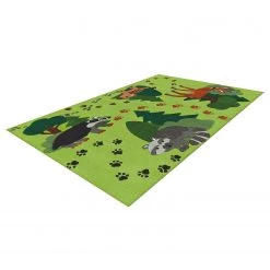 Kayoom Tapis enfant Joy Forest - Acrylique - Multicolore -Tapis enfant Soldes 1000253492 210323 15344400318 DETAILS P000000001000253492