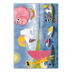 Kayoom Tapis enfant Sun Holidays - Micropolyester - Multicolore