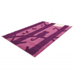Kayoom Tapis enfant Lol V - Fibres synthétiques - Violet -Tapis enfant Soldes 1000253526 210323 15345500462 DETAILS P000000001000253526