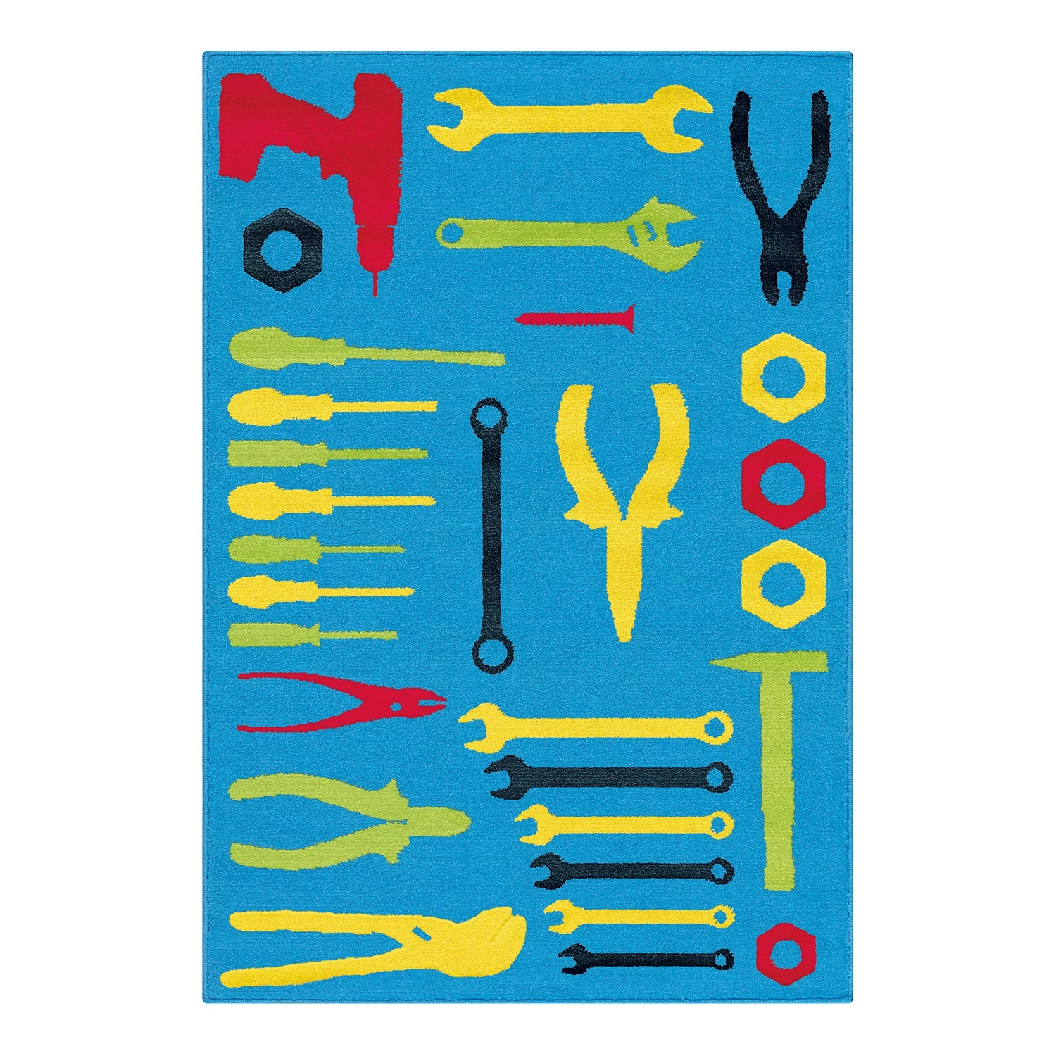 Kayoom Tapis enfant Lol VI - Fibres synthétiques - Multicolore 1 Kayoom Tapis enfant Lol VI - Fibres synthétiques - Multicolore