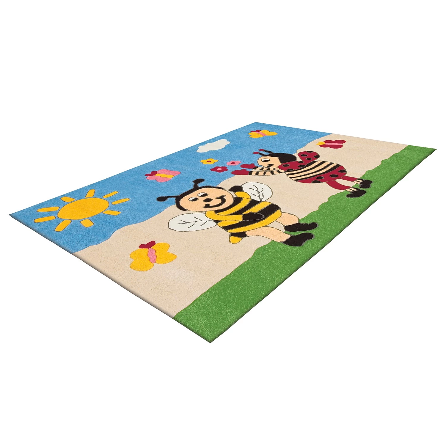 Kayoom Tapis enfant Joy Bumblebee - Acrylique - Multicolore 3 Kayoom Tapis enfant Joy Bumblebee - Acrylique - Multicolore – Image 3