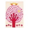 Kayoom Tapis enfant Lol IV - Fibres synthétiques - Crème / Rose vif