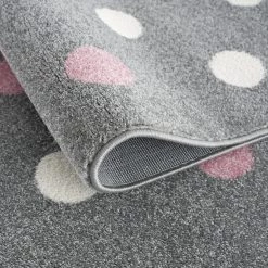 Happy Rugs Tapis enfant Bubbles I - Polypropylène - Rose - 100 x 160 cm -Tapis enfant Soldes 1000260961 210420 14430400022 DETAILS P000000001000260961