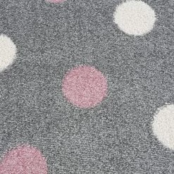 Happy Rugs Tapis enfant Bubbles I - Polypropylène - Rose - 100 x 160 cm -Tapis enfant Soldes 1000260961 210420 14430500023 DETAILS P000000001000260961