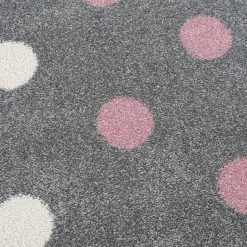 Happy Rugs Tapis enfant Bubbles II - Polypropylène - Rose - Diamètre : 160 cm -Tapis enfant Soldes 1000260965 210420 14433600041 DETAILS P000000001000260965