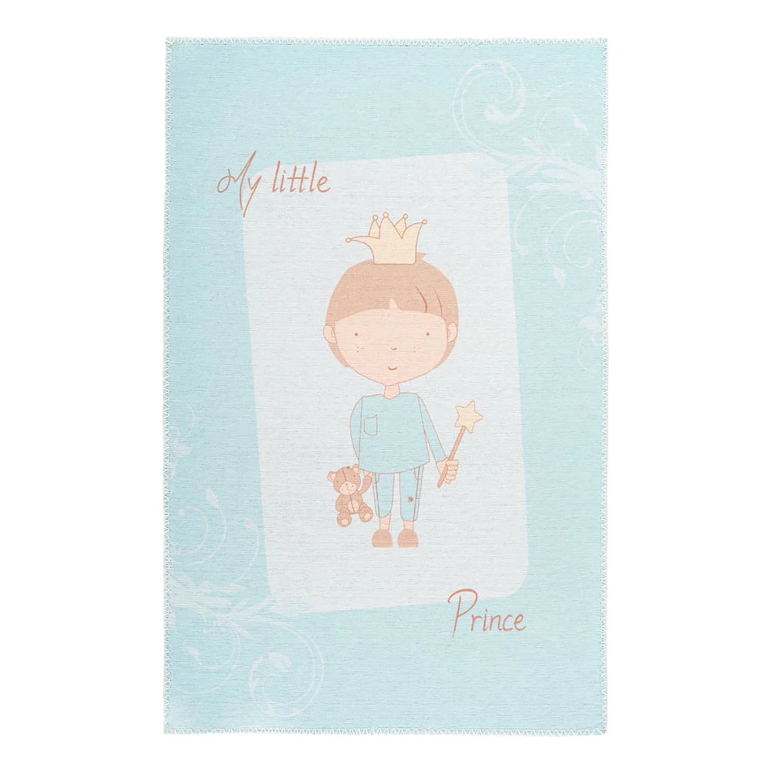 Kayoom Tapis enfant Bambini 300 I - Polyester - Menthe - 120 x 170 cm 1 Kayoom Tapis enfant Bambini 300 I - Polyester - Menthe - 120 x 170 cm