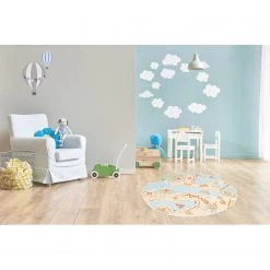 Kayoom Tapis enfant Bambini 200 IV - Polyester / Multicolore -Tapis enfant Soldes 1000304641 211102 14553801322 MOOD DETAILS P000000001000304641 mood