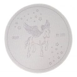 Kayoom Tapis enfant Bambini 200 III - Polyester - Gris