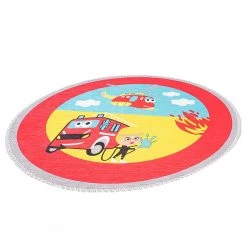 Kayoom Tapis enfant Playground 400 II - Polyester - Multicolore -Tapis enfant Soldes 1000304654 211102 14561801407 DETAILS P000000001000304654