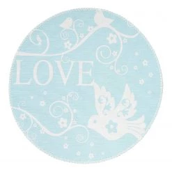 Kayoom Tapis enfant Bambini 400 III - Polyester - Menthe