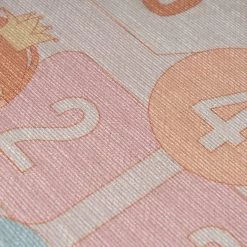 Kayoom Tapis enfant Playground 100 II - Polyester - Rose -Tapis enfant Soldes 1000304672 211102 14564301460 DETAILS P000000001000304672