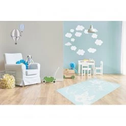 Kayoom Tapis enfant Bambini 400 I - Polyester - Menthe - 80 x 150 cm -Tapis enfant Soldes 1000304684 211102 14580201553 MOOD DETAILS P000000001000304684 mood