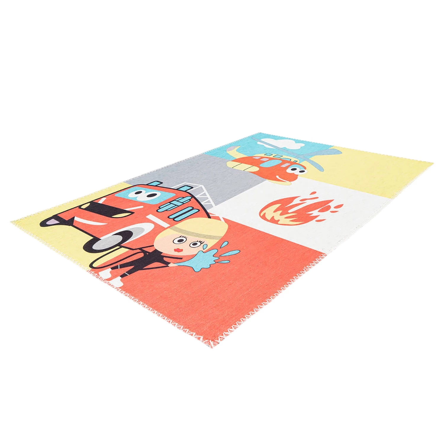 Kayoom Tapis enfant Playground 400 I - Polyester - Multicolore - 160 x 230 cm 3 Kayoom Tapis enfant Playground 400 I - Polyester - Multicolore - 160 x 230 cm – Image 3