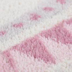 Luxor living Tapis enfant Lotti II - Polyester - Blanc / Rose -Tapis enfant Soldes 1000307554 211202 18553200185 DETAILS P000000001000307554