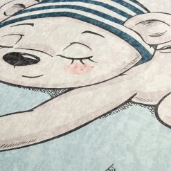 Top Square Tapis enfant Sleep - Velours - Écru - 140 x 190 cm -Tapis enfant Soldes 1000307676 211110 08320700244 DETAILS P000000001000307676