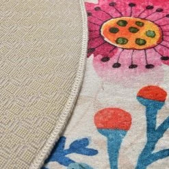 Top Square Tapis enfant Hello Spring - Velours / Polyester - Multicolore -Tapis enfant Soldes 1000307705 211110 08321100368 DETAILS P000000001000307705